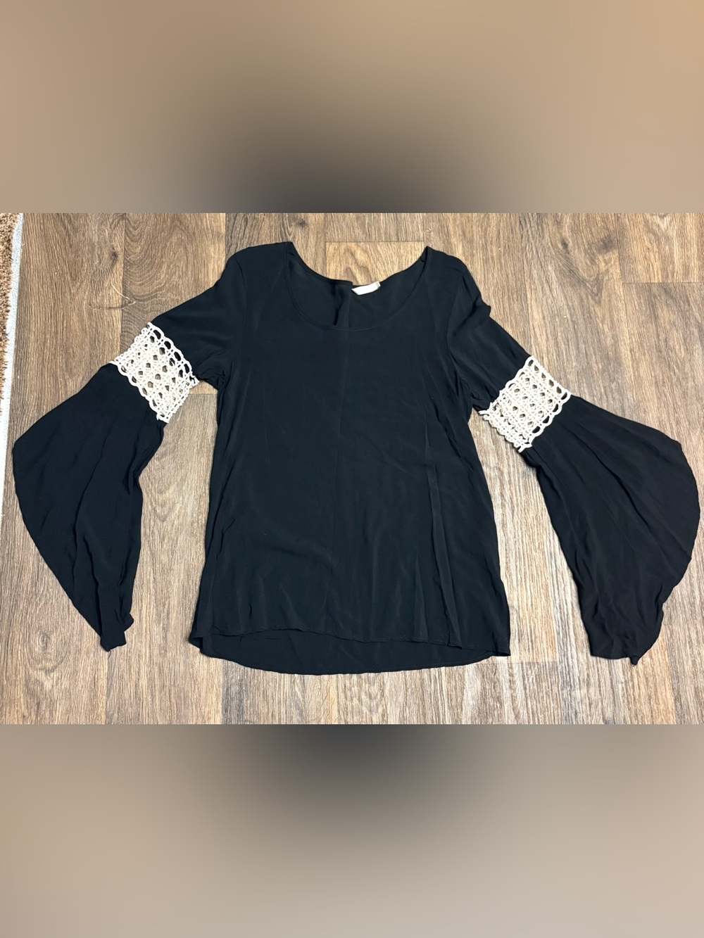 Elan Women's Blouse Black Size S